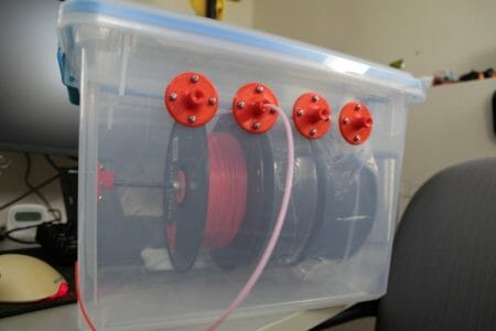 caixa para filamento umidade