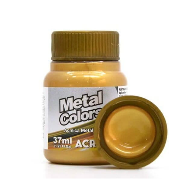 tinta metal colors ouro