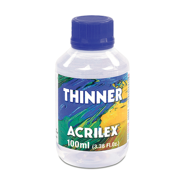 thinner acrilex